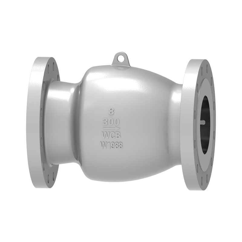 Clapet anti-retour à débit axial