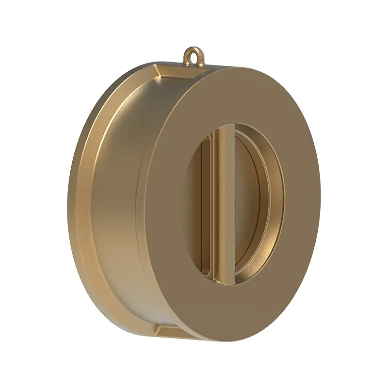 Valve de contre contrôle à double plaque en bronze‌‌