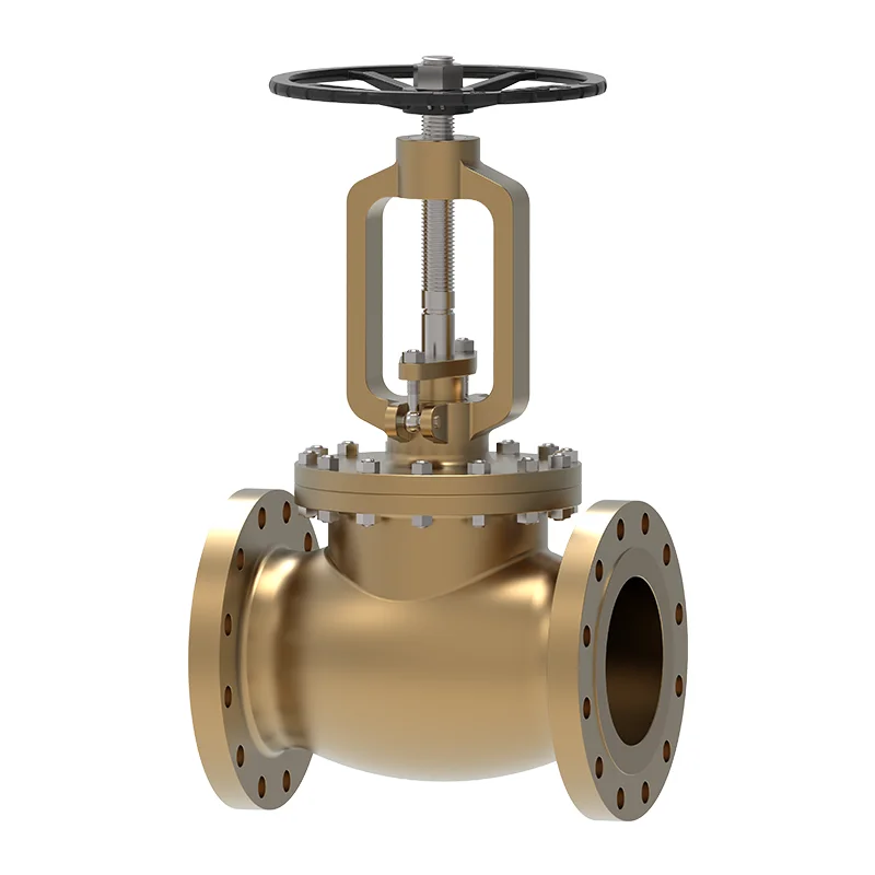 Valve de globe de bronze‌‌