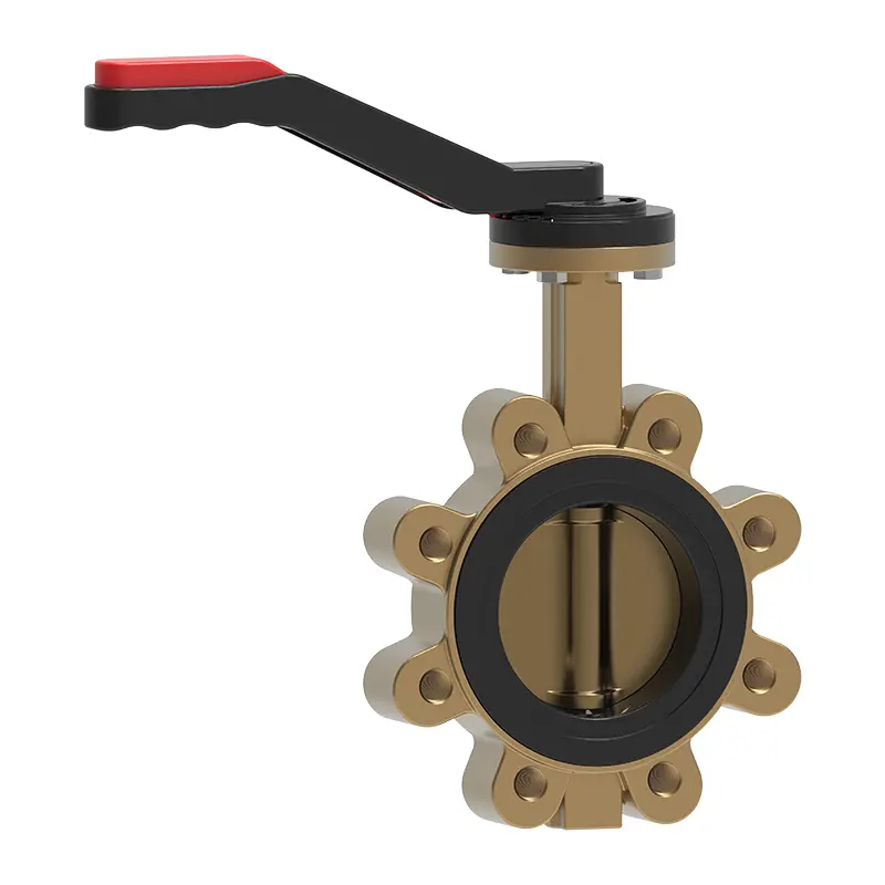 Valve de papillons à la plate-forme de chorde de bronze