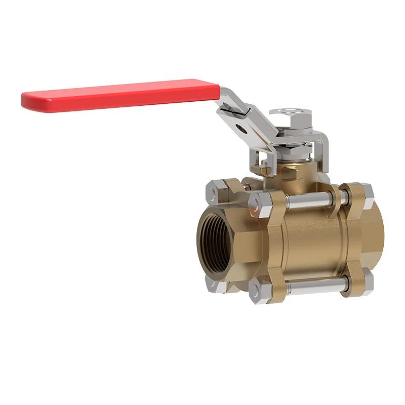Valve à billes NPT en bronze en bronze