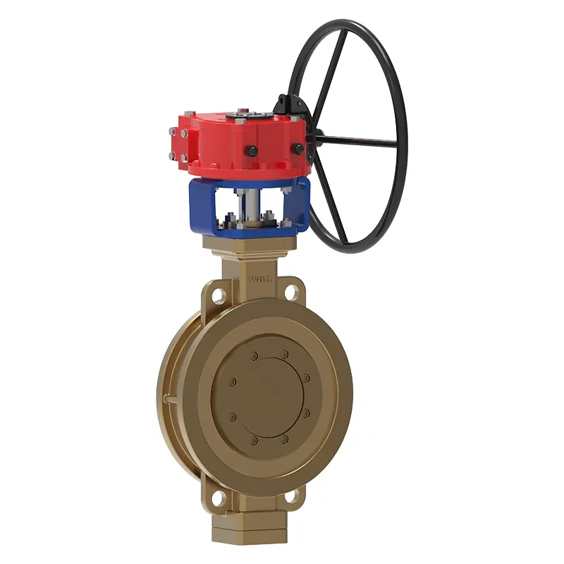 Bronze Triple Excentric Wafer Butterfly Valve