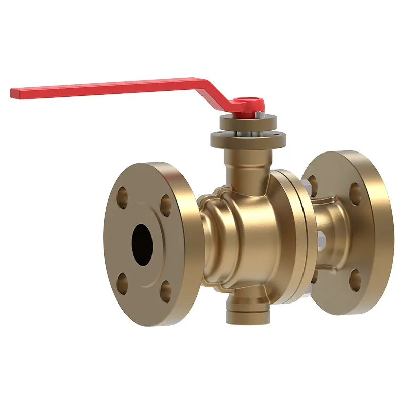 Valve à billes Turnnion en bronze