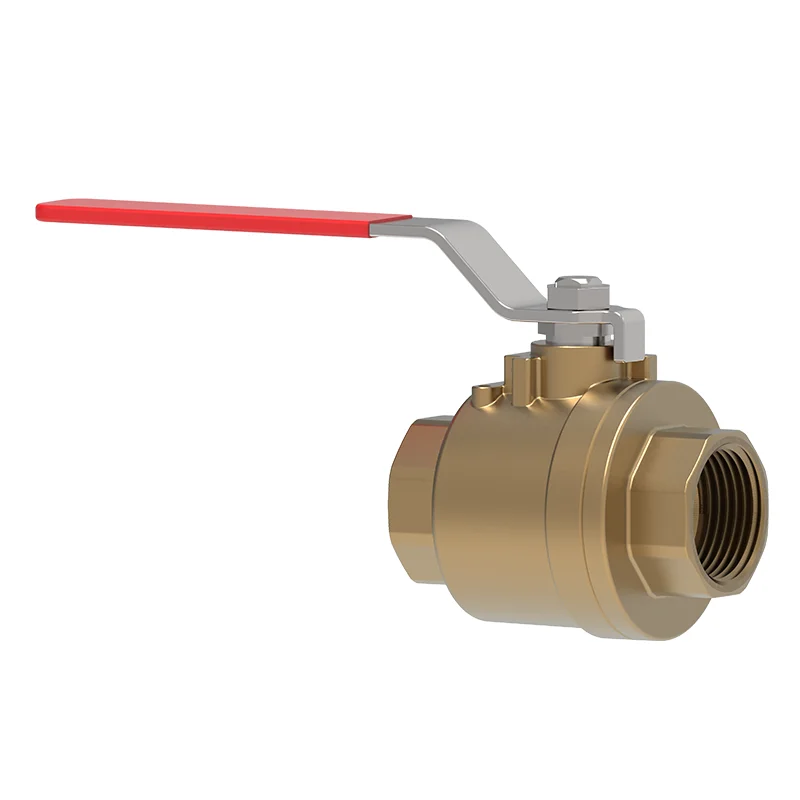 Valve à billes NPT en bronze en bronze