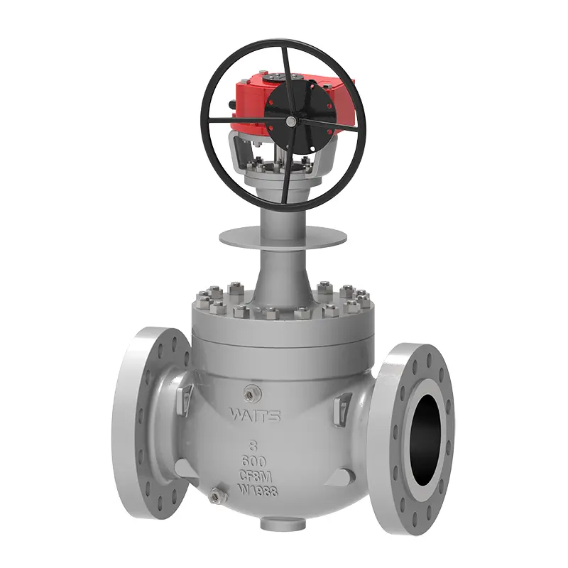 Valve à billes d'entrée supérieure cryogénique