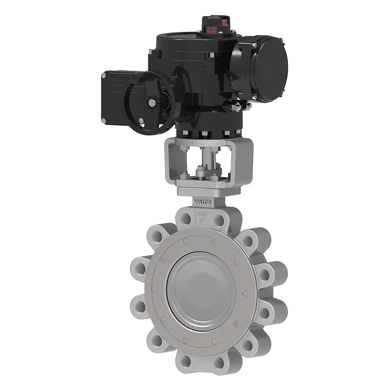 Valve de papillon assis en métal électrique en métal