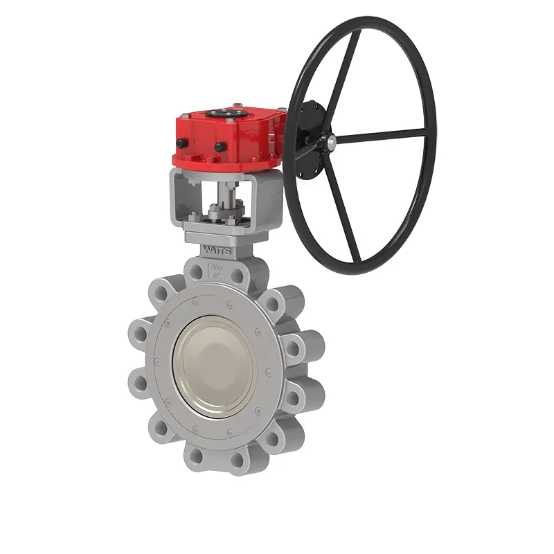 Valve de papillon à bornes haute performance